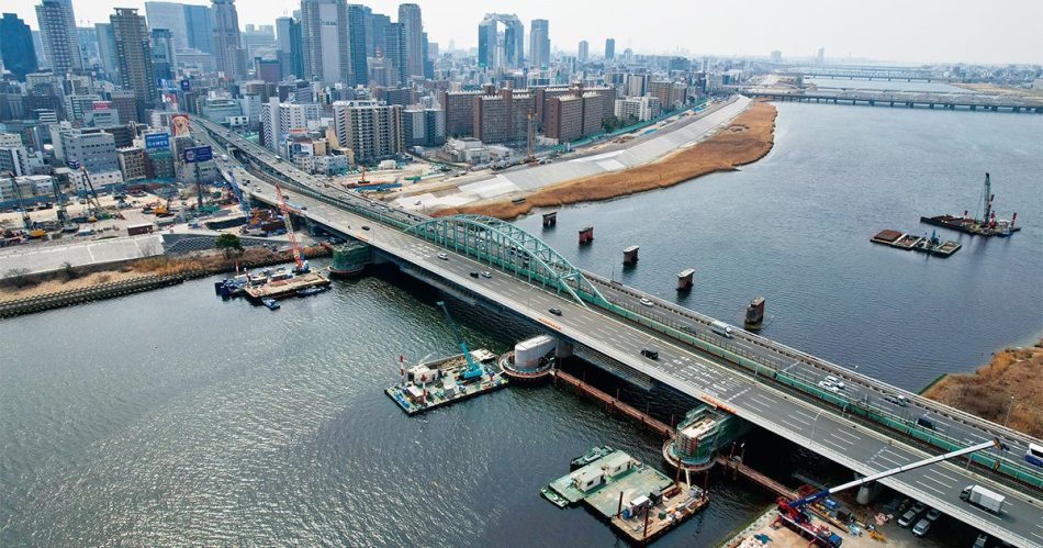 Q．万博前の完成が至上命題、淀川左岸線・豊崎ICの工期順守策は？ | 日経クロステック（xTECH）
