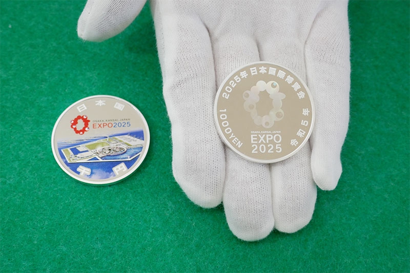 万博記念で発行…「記念貨幣」はどう作られているの？｜ニュースイッチ by 日刊工業新聞社
