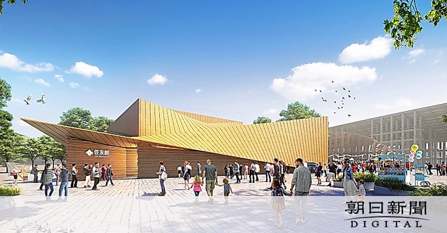 森再現し植林も 次世代通信を体験 大阪万博、民間パビリオン構想発表:朝日新聞デジタル