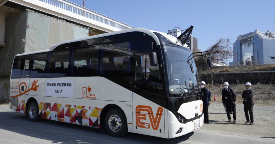 【動画】自動運転バスの走行実験を実施　万博の来場者輸送で活用予定 - 産経ニュース