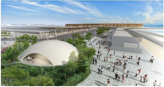 大阪・関西万博にブロンズパートナーとして環境配慮型コンクリートドーム「CUCOⓇ-SUICOMドーム」を建設 | 鹿島建設株式会社のプレスリリース