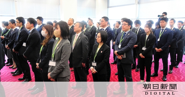 万博協会で入所式、新職員160人増で769人に　情報発信など強化 [大阪府]：朝日新聞デジタル