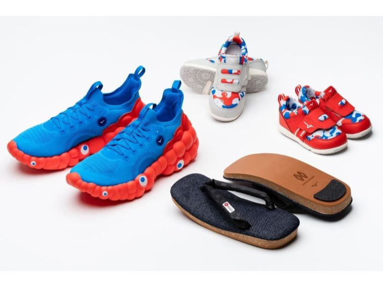 ミズノ　大阪・関西万博のミャクミャク使用シューズ　親子で楽しめる4種を販売 | 繊研新聞