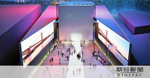 大阪・関西万博、米国館が起工式　スポンサーはあのカジノ運営会社 [大阪府]：朝日新聞デジタル