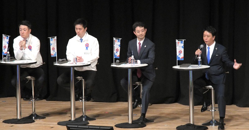 元アナの福岡市長、千葉県知事も「このイベントのために来ました」 万博に向け大阪にトップそろい熱弁 | ORICON NEWS