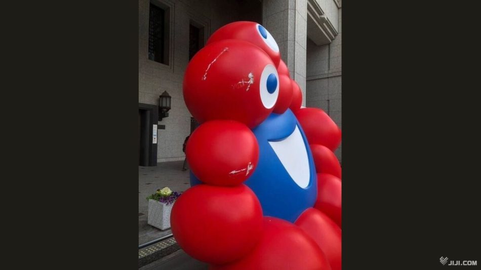 病院職員を書類送検　万博「ミャクミャク」像に傷―大阪府警：時事ドットコム