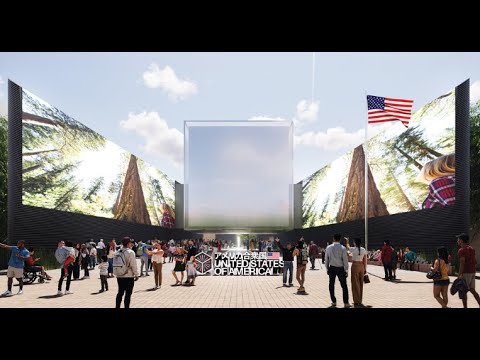 【海外パビリオン動画】アメリカパビリオン - YouTube