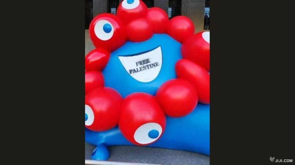 「ミャクミャク」像に落書き 万博キャラ、3月にも損壊被害―大阪:時事ドットコム