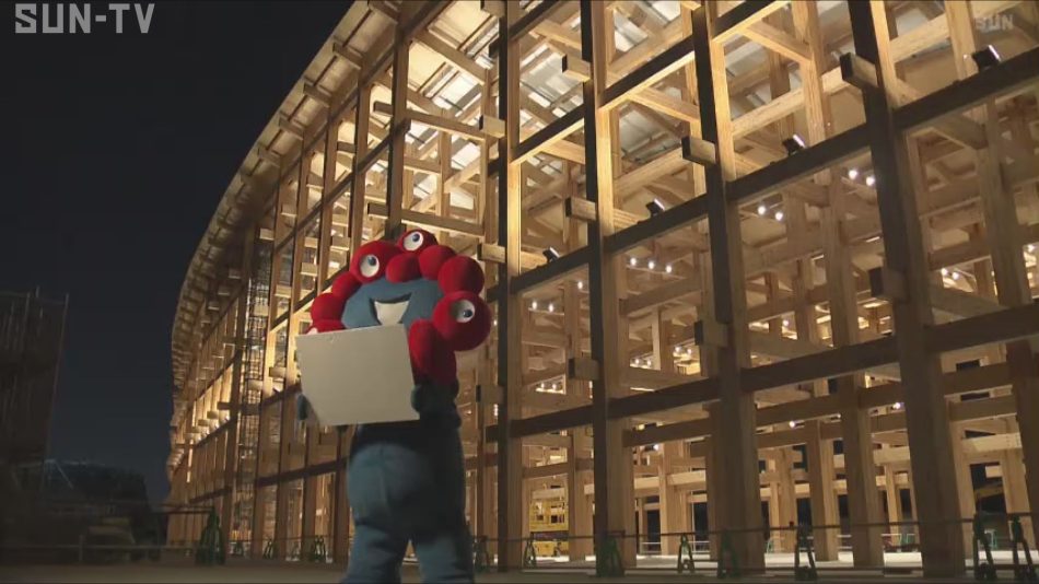 大阪・関西万博のシンボル 大屋根リングの夜間照明点灯 - サンテレビニュース