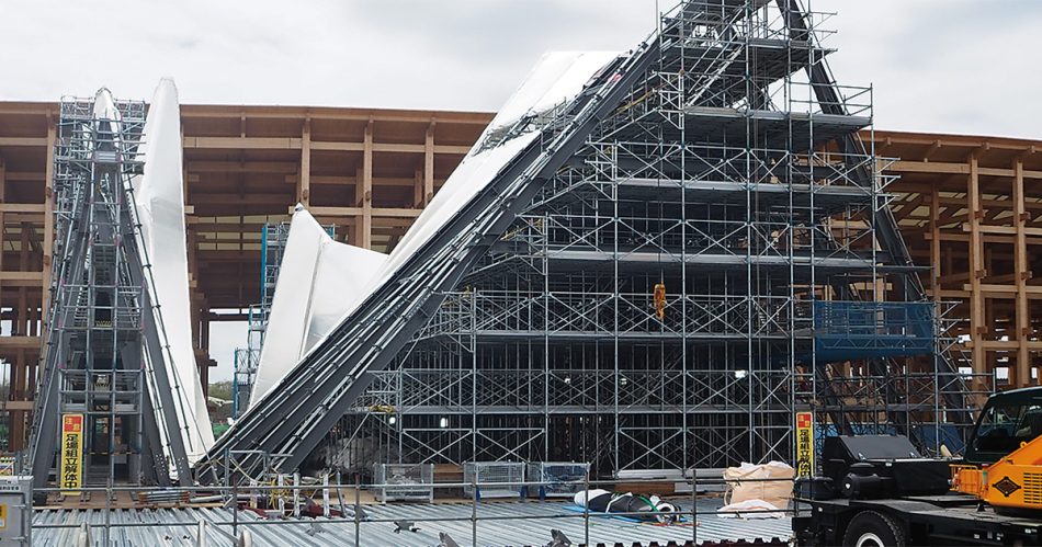 日本ガス協会が万博パビリオン現場を公開 | 日経クロステック（xTECH）