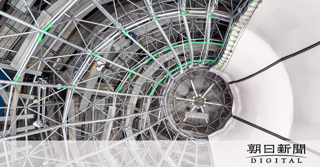 万博会場に巨大な渦出現　その正体は「iPS心臓」展示のパビリオン [大阪府]：朝日新聞デジタル