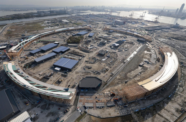 中高生、万博「リング」を体感　会場一望、見学ツアー実施(共同通信) - goo ニュース