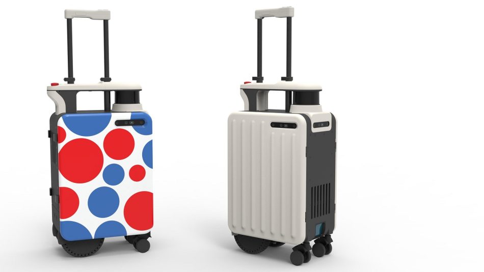 視覚障害者向け誘導ロボット「AIスーツケース」、IBMら4社が中心に大阪万博で実証実験 | 日経クロステック(xTECH)