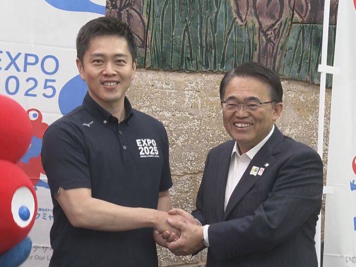 国内では愛知万博以来20年ぶり…大阪・関西万博の成功に向け吉村大阪府知事が大村愛知県知事を訪問 連携など確認 | 東海テレビNEWS