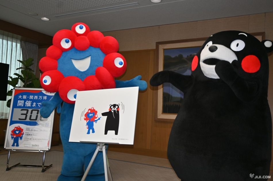 くまモンが万博サポーター就任　熊本県〔地域〕：時事ドットコム