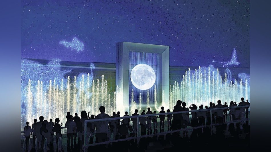 万博、水上ショーの起工式…噴水300基など設置 : 読売新聞