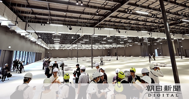 彩り待つパビリオン　大阪万博：朝日新聞デジタル