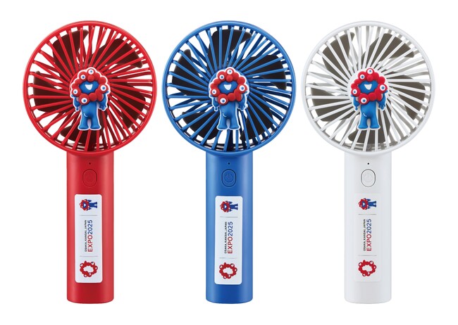 大阪・関西万博公式キャラクター「ミャクミャク」がついた公式ライセンスグッズ「大阪・関西万博ハンディファン」を発売:マピオンニュースの注目トピック