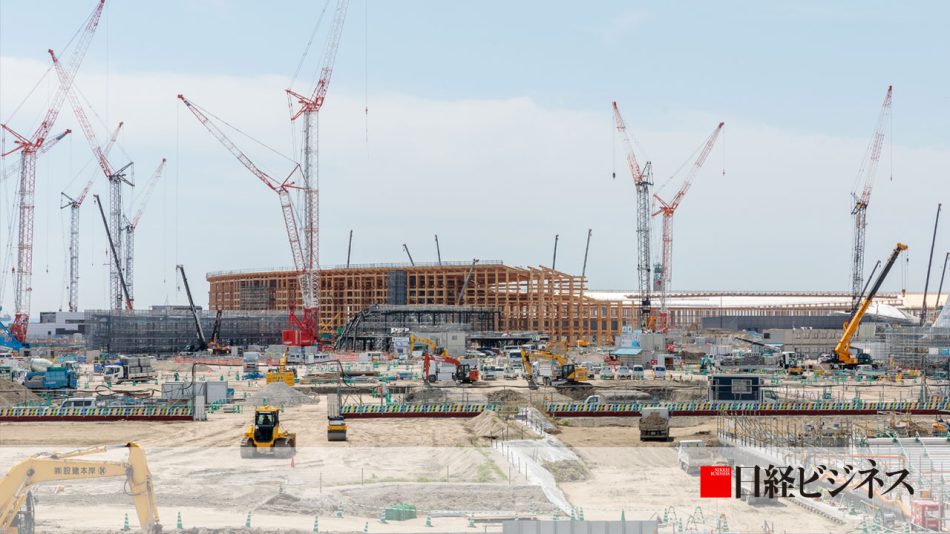 大阪・関西万博の会場建設に黄信号　半導体工場がライバル：日経ビジネス電子版