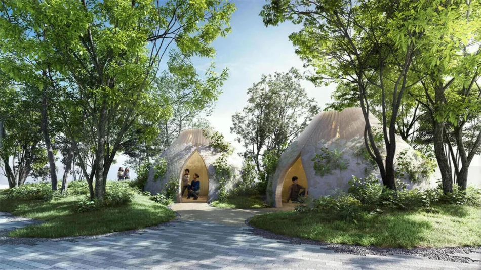 竹中工務店の生分解性樹脂使用「森になる建築」、大阪・関西万博に採用 | 環境ビジネスオンライン