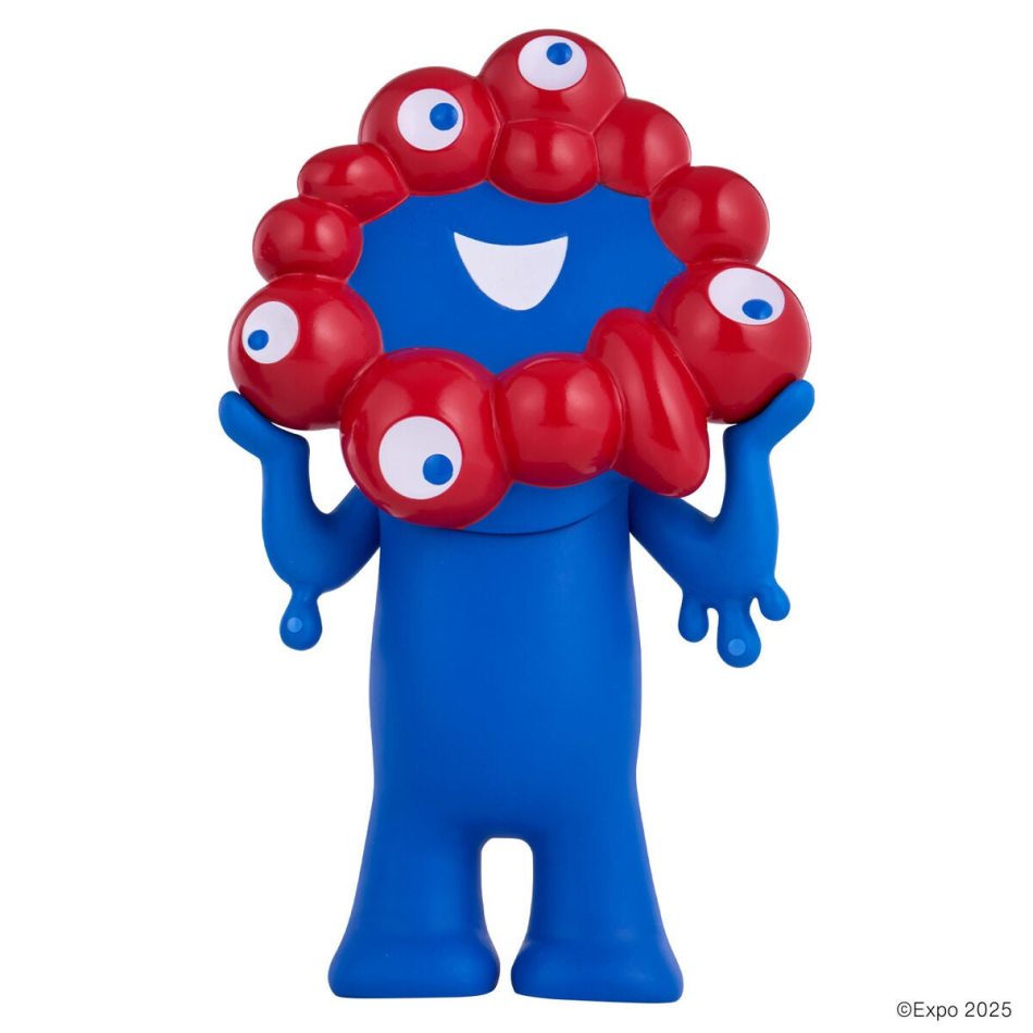 大阪・関西万博「ミャクミャク」がソフビフィギュアで登場! - ライブドアニュース