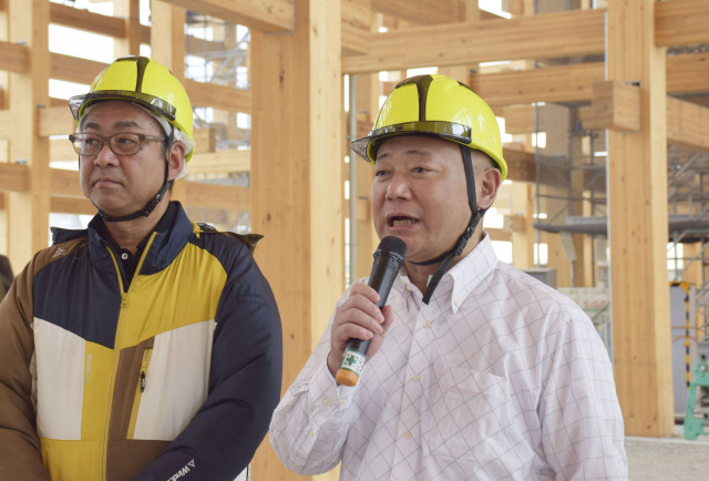 維新・馬場代表、万博会場を視察　「情報発信し機運醸成を」(共同通信) - goo ニュース