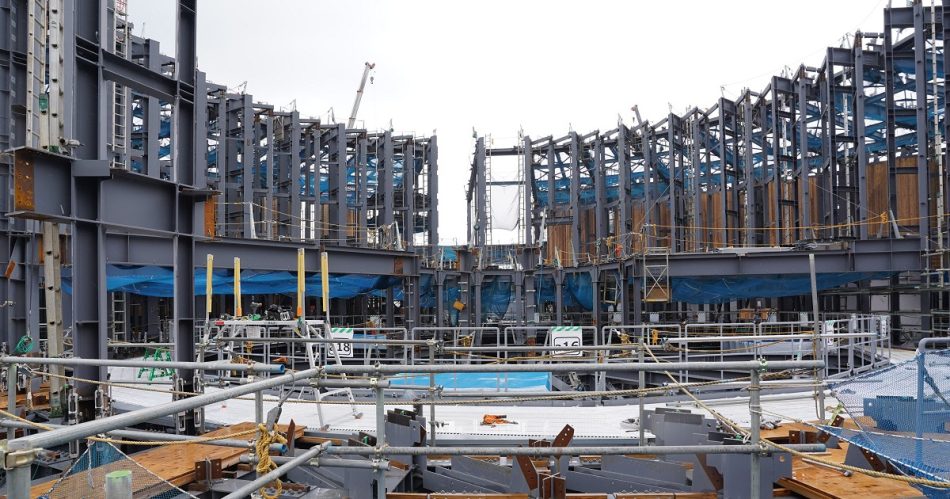 260枚のCLTパネルが囲む万博「日本館」、命の循環を円形配置の木材で表現 | 日経クロステック（xTECH）