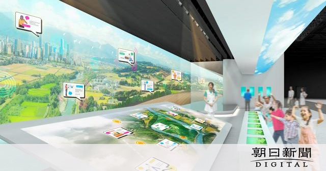 「未来の都市」はどうなってる? 大阪万博のパビリオンで企業が提示:朝日新聞デジタル