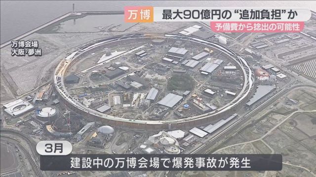 万博に最大９０億円の追加費用　ガス爆発事故対応や余ったパビリオンの整備必要に