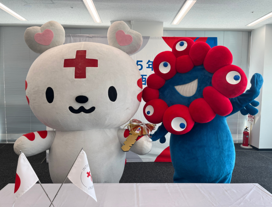 万博協会から建物の引き渡し　～大阪・関西万博パビリオン出展～｜大阪府支部からのお知らせ｜日本赤十字社　大阪府支部