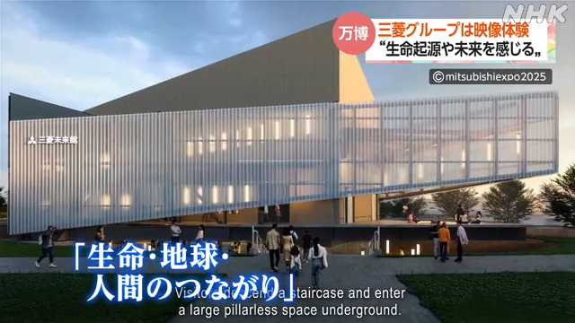 三菱グループ 大阪・関西万博のパビリオンの内容を発表｜NHK 関西のニュース