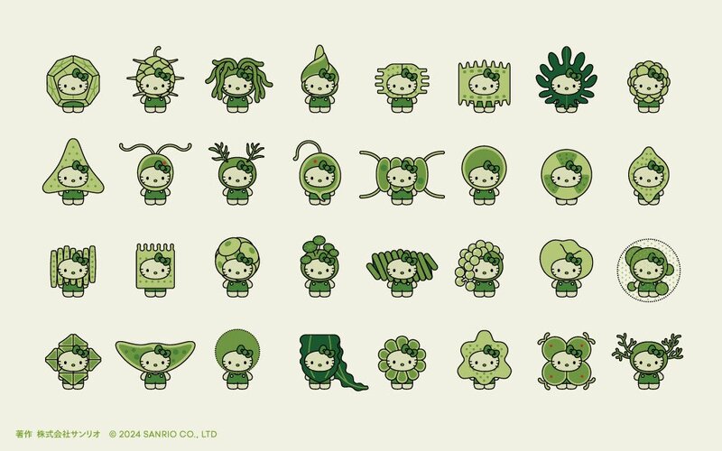 【大阪・関西万博】ハローキティが32種類の「藻類」に - なぜ?（2024年9月26日）｜BIGLOBEニュース