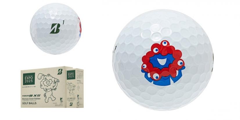 「2025大阪・関西万博」の公式キャラがプリントされたゴルフボールが新発売！｜ゴルフサプリ