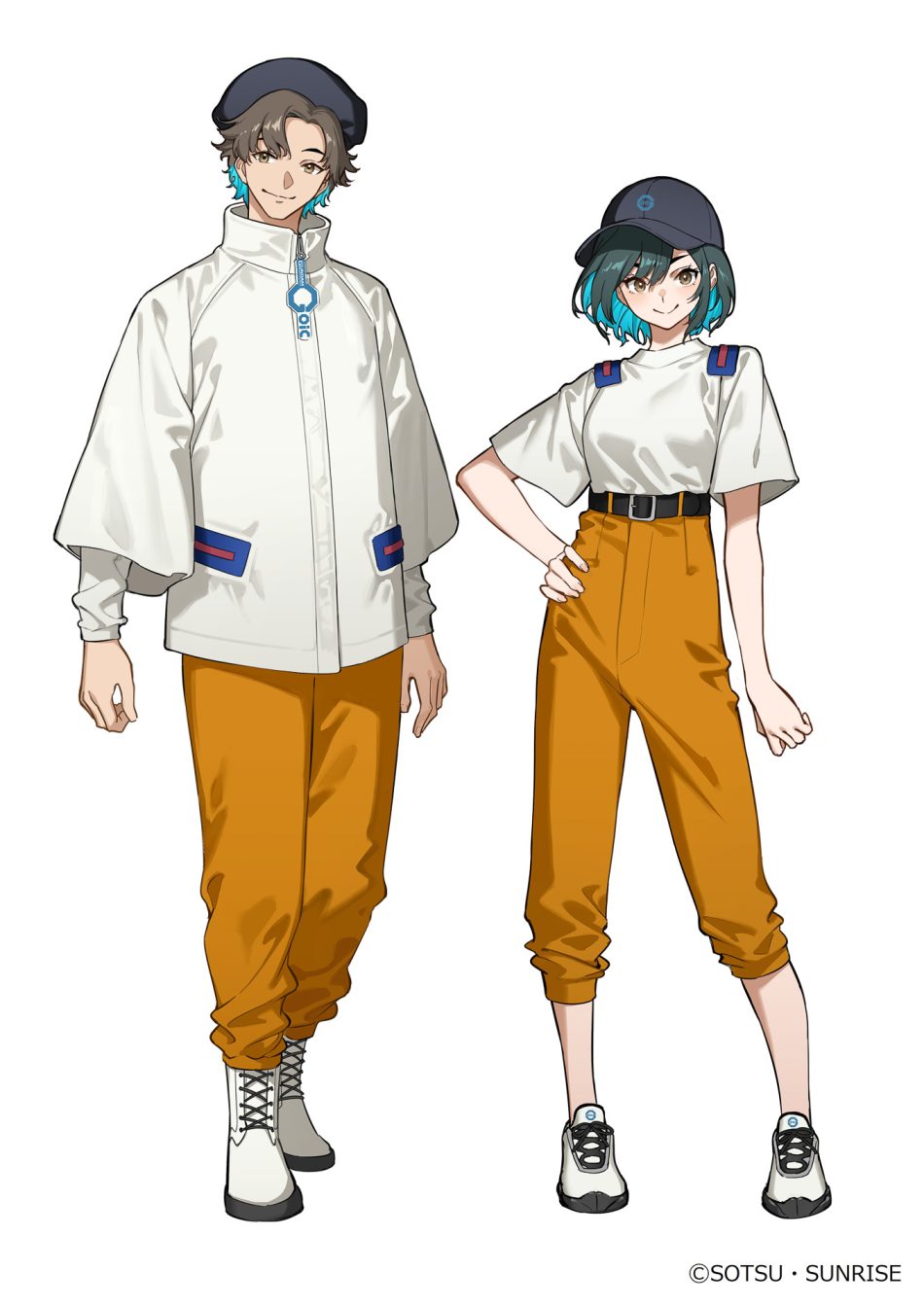 大阪・関西万博のガンダム展示館、スタッフ制服イラストを水星の魔女キャラデザのモグモ描き起こし - トラベル Watch