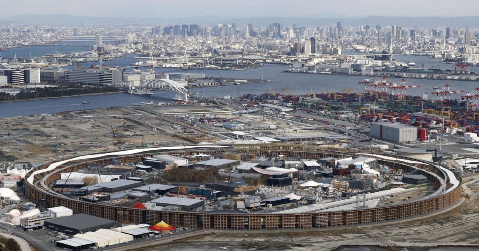 建設が進む2025大阪・関西万博会場 ［写真特集1/8］ | 毎日新聞