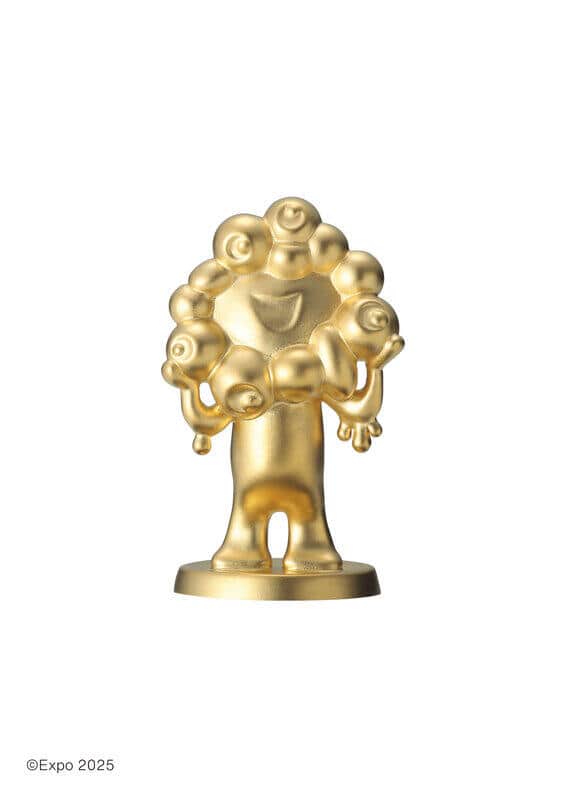 2025大阪・関西万博公式キャラ「ミャクミャク」　 純金製フィギュア＆純金・純銀製小判: J-CAST トレンド