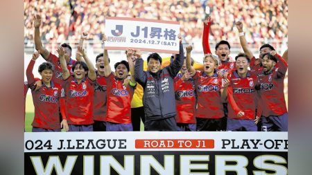 岡山が初のＪ１昇格、プレーオフ「三度目の正直」で挑戦実る：地域ニュース : 読売新聞