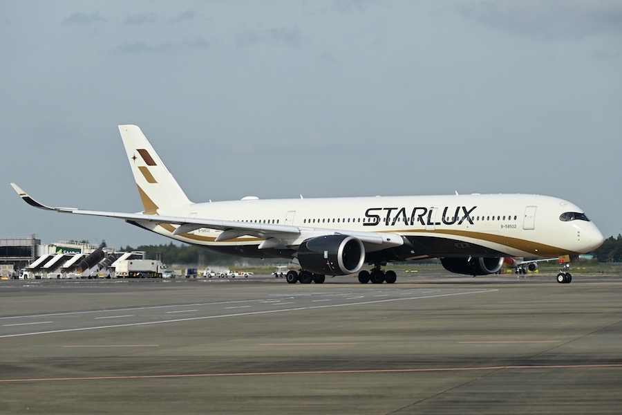 スターラックス航空、大阪/関西〜台北/桃園線の全便にエアバスA350-900型機を投入　5月から：マピオンニュースの注目トピック