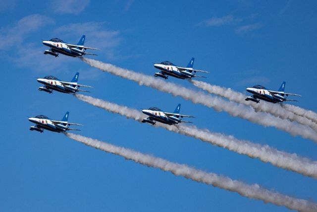 【万博】ブルーインパルスの飛行が決定　「花の万博」以来35年ぶりに大阪の空へ：山陽新聞デジタル｜さんデジ