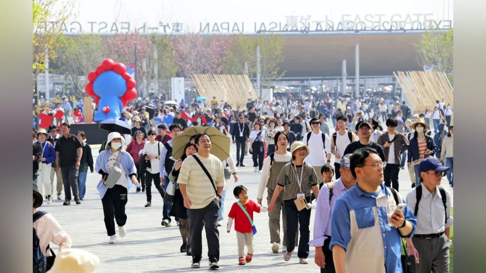 万博の来場者、５０万人突破と発表…会期中２８２０万人の目標には半分のペース : 読売新聞