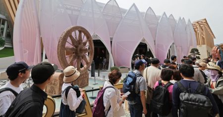 大阪万博のインドとブルネイのパビリオンがオープン　末開館はネパールのみ - 日本経済新聞