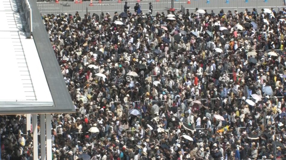 【速報】大阪・関西万博　GW最終日の来場者は7万4000人　一般来場者が200万人突破　期待されたGWも開幕日の約14万人超えず（MBSニュース） - Yahoo!ニュース