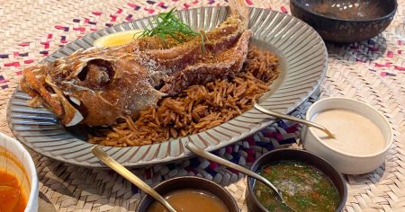 【大阪｜万博グルメ】人気海外パビリオン『サウジアラビア王国館』レストランメニューの値段や味は？待ち時間から高級感あふれる店内の雰囲気まで徹底レビュー | MORE