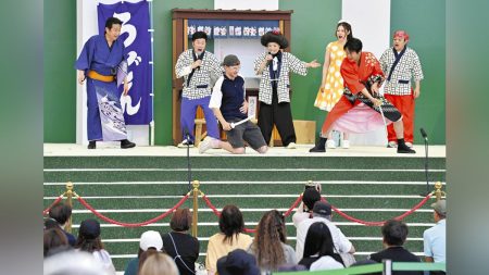 大阪万博:万博でも人気の日本の「お笑い」言語頼らず国内外沸かす…ウエスＰ・渡辺直美、ノンバーバルや自分なりの英語で活躍広げる : 読売新聞