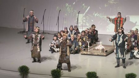 大阪・万博会場でアイヌ舞踊披露 “育て合い支え合い世界が成り立つ”思想文化を表現　鈴木知事も視察 HTB北海道ニュース