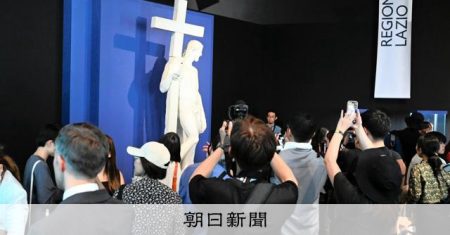 ミケランジェロの手がけた「キリストの復活」を公開　万博イタリア館 [大阪府] [大阪・関西万博2025][リング]：朝日新聞