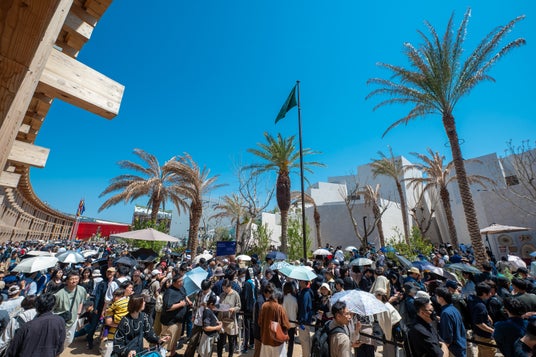 サウジアラビア王国館、2025年大阪万博開幕から35日で50万人の来場者を迎える - 大阪ベイ経済新聞