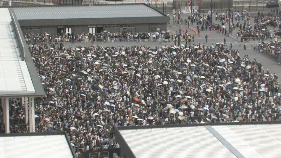 【速報】万博開幕から6度目の日曜日‥来場者は約11万人 休日なのに先週木曜・金曜よりも減少 最多の来場者数は開幕日の14万人 15万人超えの日はゼロ(MBSニュース) - Yahoo!ニュース