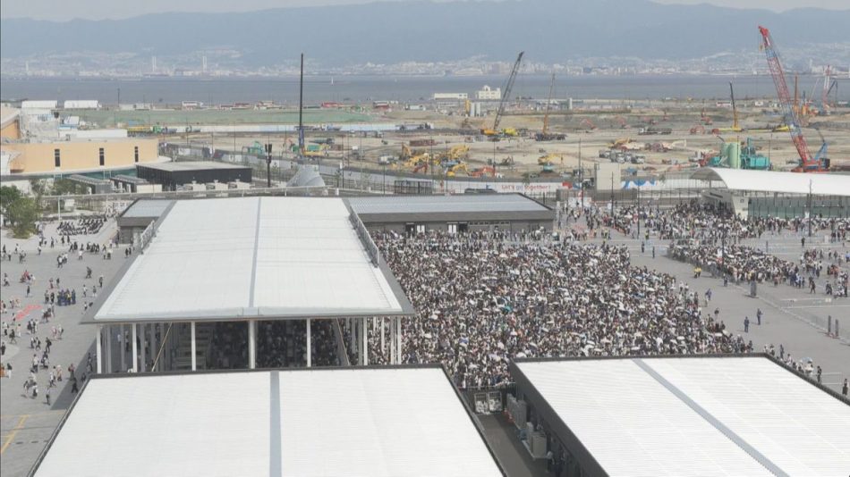 【速報】大阪・関西万博22日の一般来場者は約11万6000人 『10日連続』10万人超え 開幕以来3番目に多い（2025年5月23日掲載）｜YTV NEWS NNN