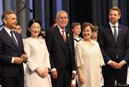 「共に答えを探す場に」　オーストリア大統領来場―大阪・関西万博：時事ドットコム